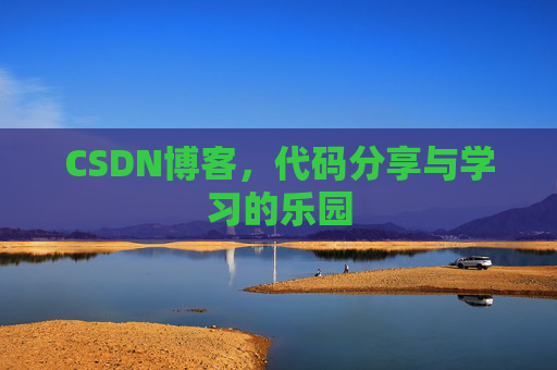CSDN博客，代码分享与学习的乐园