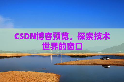 CSDN博客预览，探索技术世界的窗口